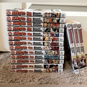 Naruto and Boruto Paperback Manga Books